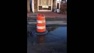 Sewer Main Break Nantucket, MA 1/05/18