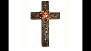 Fire Fighters Cross Wall decor