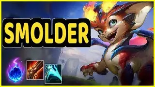SMOLDER VS TWITCH ADC GAMEPLAY