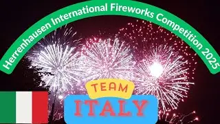 Int Fireworks Competition - Team ITALY Pirotecnica Morsani Srl - Hannover Herrenhausen Germany 2025