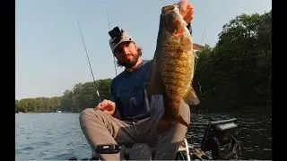 Fishing a New Lake in the Northwoods | 5 Pound Smallmouth