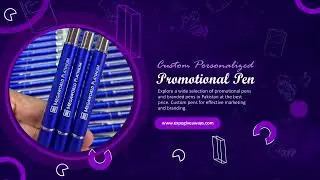 High-quality promotional pens that offer both functionality and brand visibility.