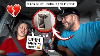 Buying only myself the new iPhone 16 prank on WIFE!  *Triggered*