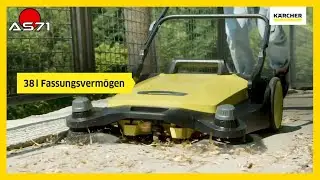 Ext.004► K&auml;rcher S6 Twin Sweeper for Sweep the patio or courtyard with no more effort #AS71Channel