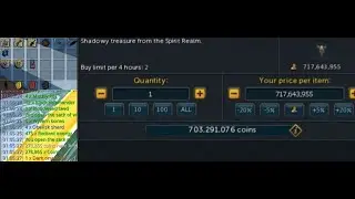 RuneScape 3rd (Dark onyx core) after more than 1600 Wilderness Flash Events ❤️​😊​😥​