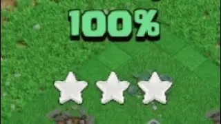 Dustup challenge 100% complete coc #clashofclans 