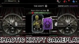 Wretch D' vorah KHAOTIC KRYPT GAMEPLAY Mortal Kombat Mobile