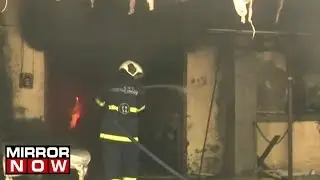 Fire Breaks Out At A Godown In Goregaon