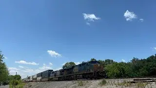 CSX ES44AH 879 Leads Intermodal I026-26 on 6/27/23