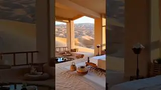 Secret Desert Oasis: Minimalist Retreat in the Heart of the Dunes 🌵✨