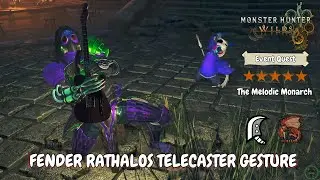 Monster Hunter Wilds &ndash; The Melodic Monarch Event Quest Guide | Unlock Fender Guitar Gesture