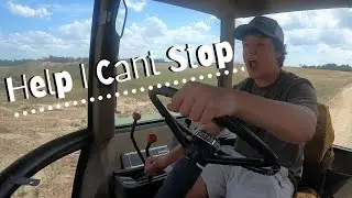 !CRASH! First time tractor driver goes bad!