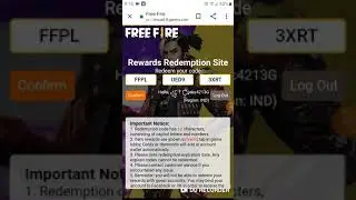 FREE FIRE TODAY REDEEM CODE 18 JULY