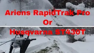 Ariens RapidTrak 28 Pro or Husqvarna ST430T - You Decide