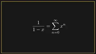 Maclaurin Series of 1/(1-x)