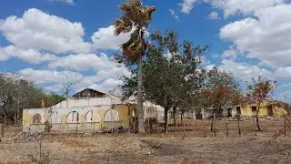 OLD FARM IN RUINS