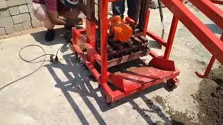 Testing a bevel paving mold