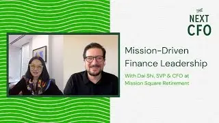Mission-Driven Finance Leadership | Dai Shi, SVP & CFO at Mission Square Retirement