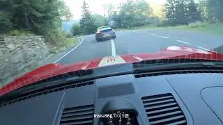 Porsche GT3 RS chasing 911 Carrera | Transfăgărășan Onboard  (Part 1: Uphill)