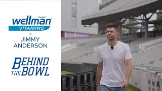 Jimmy Anderson Tour Of Old Trafford Cricket Ground | Behind the Bowl