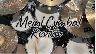 New Church cymbals. Meinl studio select cymbal set