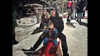 Prvo sankanje 2026  godine na Huremovića strani, Kozarac 07 01 2026  kozarac eu