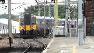 Double TransPennine Express Class 350 leaves Carlisle (23/6/14)