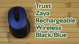 Розпаковка Trust Zaya Rechargeable Wireless Black/Blue (TR24018)