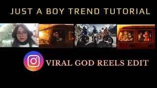 Just a Boy Reels Video Editing | God in Car trend | Hindu gods Driving Car Reel Editing | 