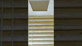 Отделка бани из бревна, утепление и плитка