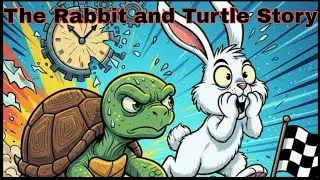 The Turtle and Rabbit story | Animated story | Ashish Speak