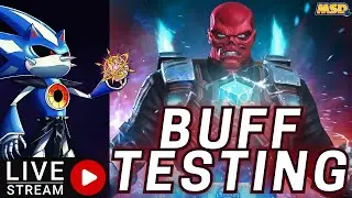 Red Skull Buff Testing LIVE | Marvel Contest of Champions