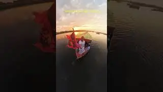 Sailing along a holy river in India at sunset, feeling love, freedom and a piece of God! India