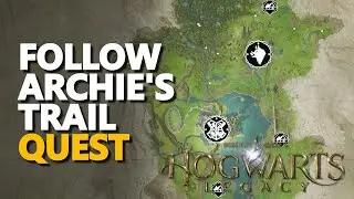 Follow Archie's trail Hogwarts Legacy