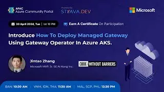 Introduce how to deploy managed Gateway using Gateway Operator in Azure