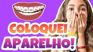 ROTINA DA MANHÃ - COLOQUEI APARELHO ORTODÔNTICO - ENTÃO ROBERTA? siga @dailyfamiliaporcides
