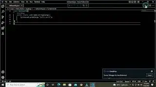 first program Hello World