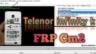 Telenor infinity k Screen lock & FRP Remove by Cm2 @Waseem364