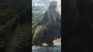 Pulau berjalan yg mengarungi lautan #shorts #monsterlaut
