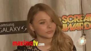 Chloe Grace Moretz Spike TV's 2011 Scream Awards Arrivals