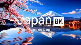 Japan in 8K ULTRA HD HDR - Digital Sakura Dynasty (240 FPS) | Japan 8K