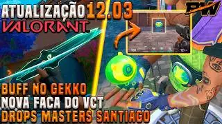 BUFF BIZARRO no GEKKO, Novo MODO de JOGO 2vs2, BOL&Atilde;O & SKINS do VCT // Atualiza&ccedil;&atilde;o 12.03 do VALORANT