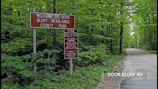 Door County Activity News: Door Bluff Headlands County Park in Ellison Bay, Wisconsin
