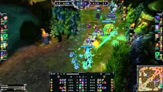 LoL Thresh and Blitz combo