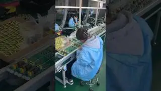 Smart factory, controller circuit board production equipment manufacturer #automatic #door #machine