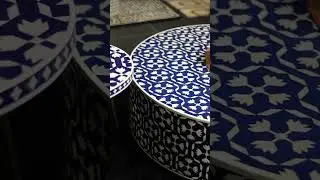 Timeless Elegance: Bone Inlay Coffee Table by CasaGold&rdquo;