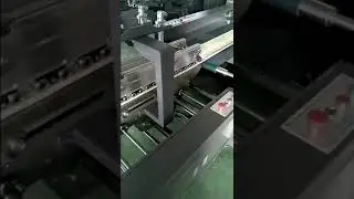 printing Inspection machine links to auto gluer mechanical design