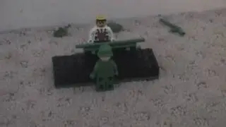 Lego Army Supply Store Disaster