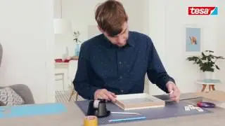 tesa&reg; DIY-Tipp: Beleuchtete Wandbilder