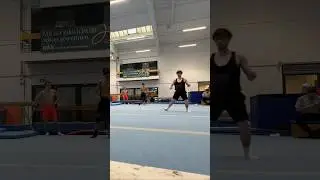 Epic spinjitsu training #spinjitzu #tricking #flip #gymnast #acrobatics #parkour #stunt #backflip